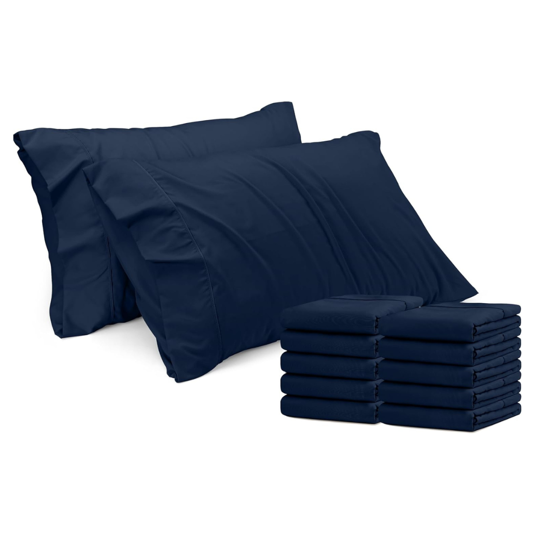 12-Pack Utopia Bedding Standard Pillow Cases
