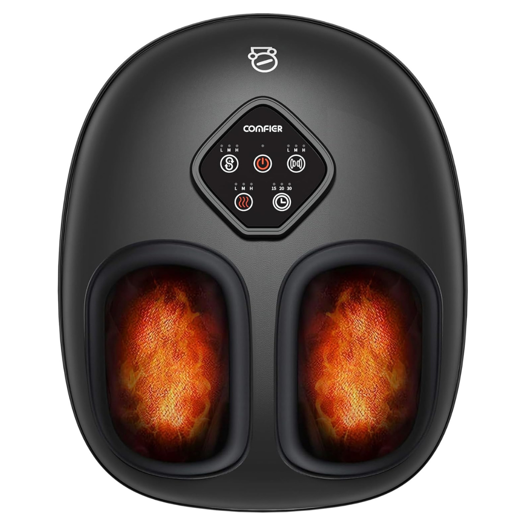 Comfier 2025 Shiatsu Corded Electric Foot Massager With Heat