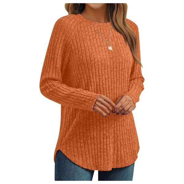 Women's Long Sleeve Winter Clothes Casual Fall Fashion Tops