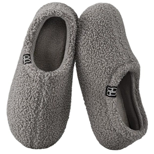 Womens Fuzzy Loafers With Memory Foam & Fleece