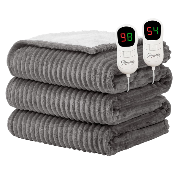84" x 90" Homemate Queen Size Electric Heated Blanket