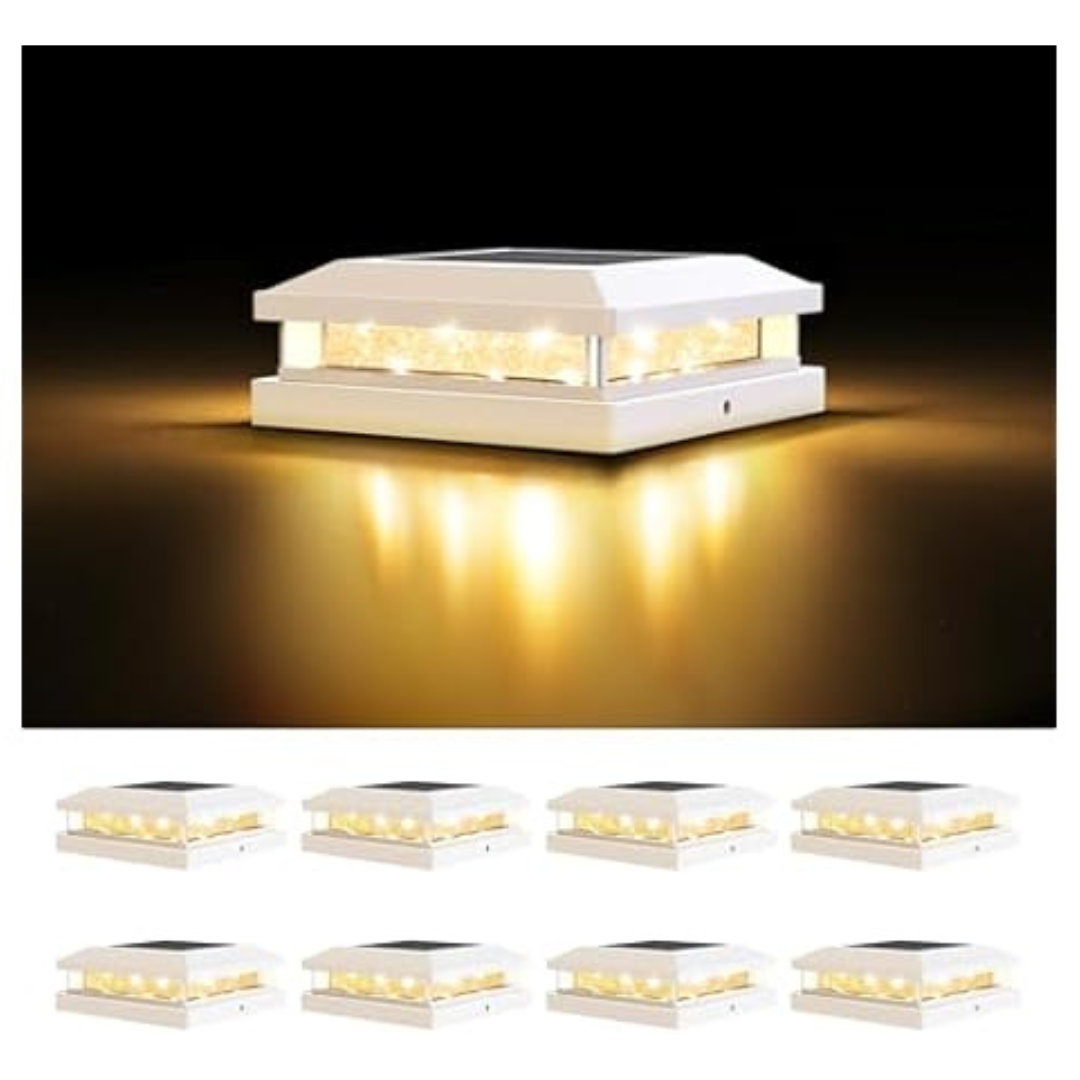 4-Pack Brightever 16LEDs Waterproof Solar Powered Light