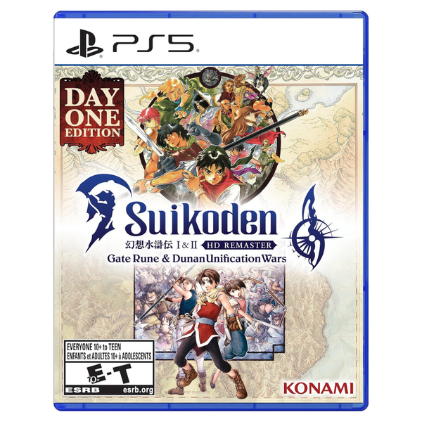 Suikoden I & II HD Remastered For PS5