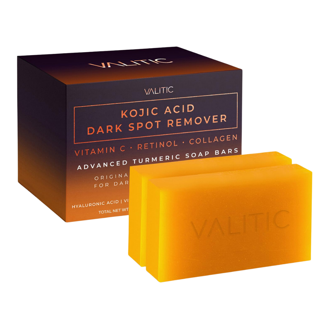 2-Pack Valitic Kojic Acid Dark Spot Remover Soap Bars