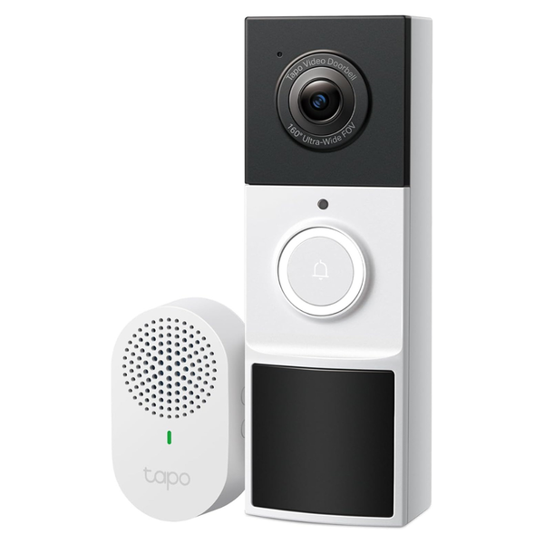 TP-Link Tapo 2K Smart Video Doorbell Camera W/ Chime [Used - Like New]
