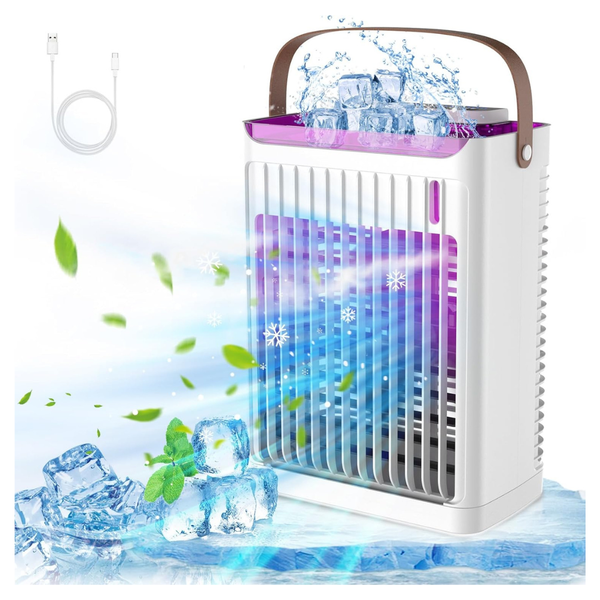 5 Speed & 4 Cooling Modes Air Conditioners With 680ML Tank