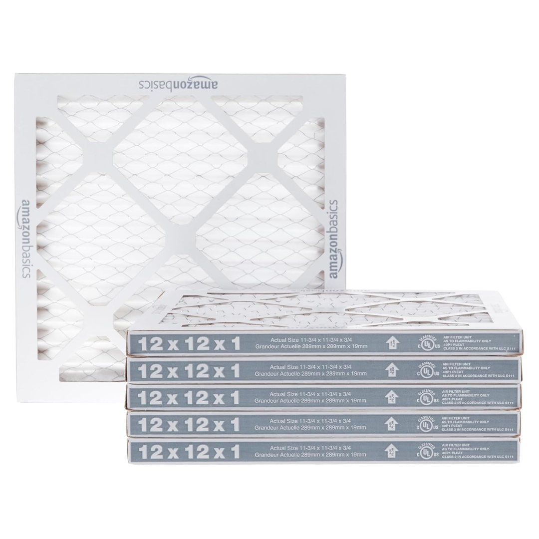 6-Pack 12x12x1 Air Filter MERV 8 AC Furnace Filters