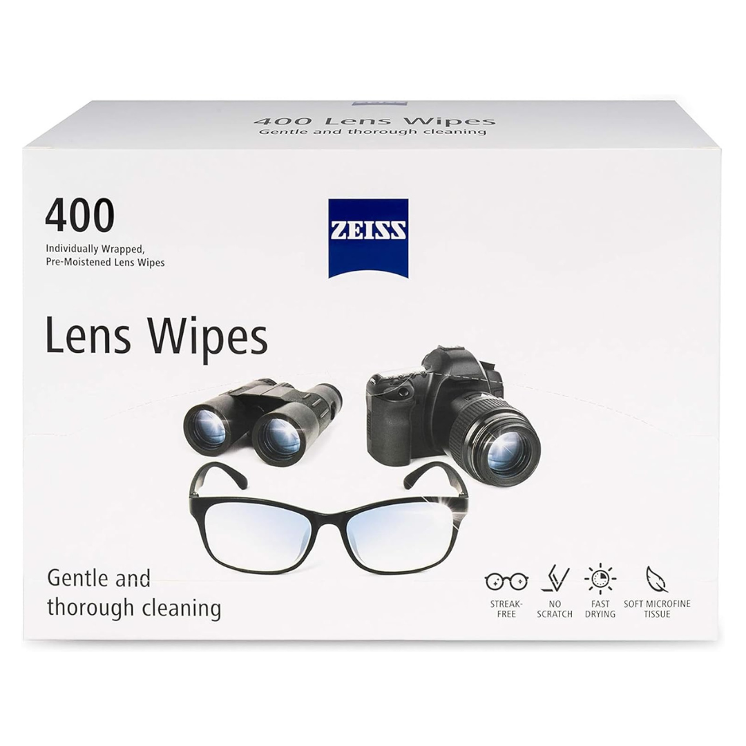 400-Count Zeiss Pre-Moistened Lens Cleaning Wipes