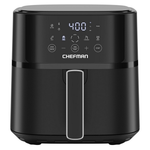 6QT Chefman Compact Air Fryer With 4 Presets & Touchscreen Controls