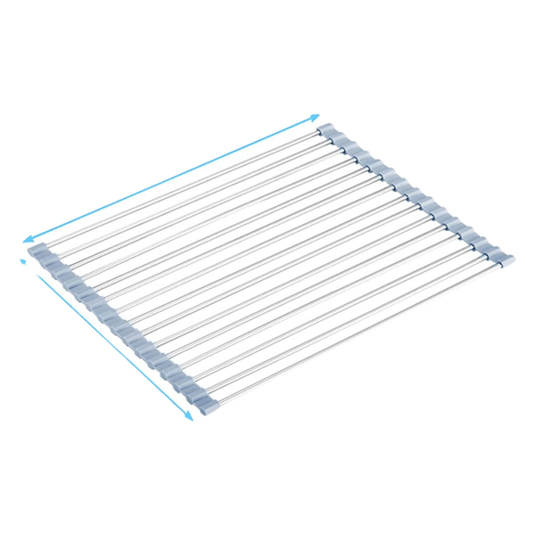Seropy 17.5" x 11.8" Roll Up Dish Drying Rack