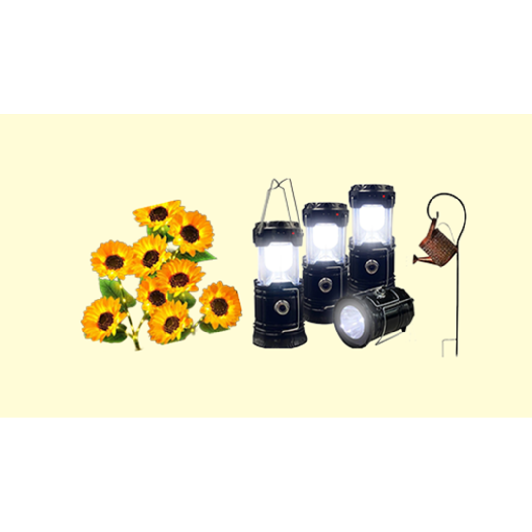Up To 77% Off On Outdoor Lighting At Woot
