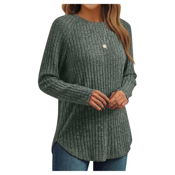 Automet Women's Long Sleeve Shirts Fall Fashion Tops