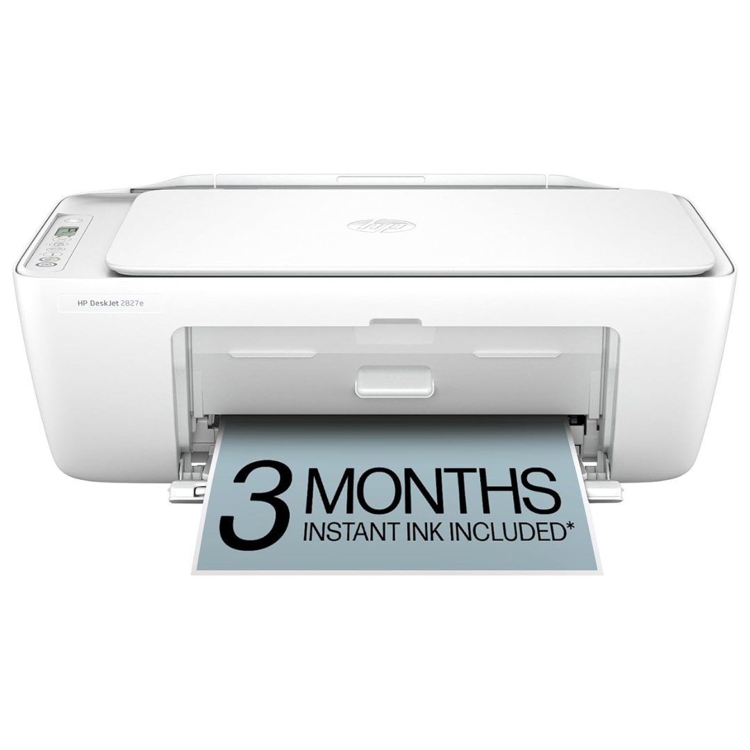 HP DeskJet 2827e Wireless Inkjet Printer