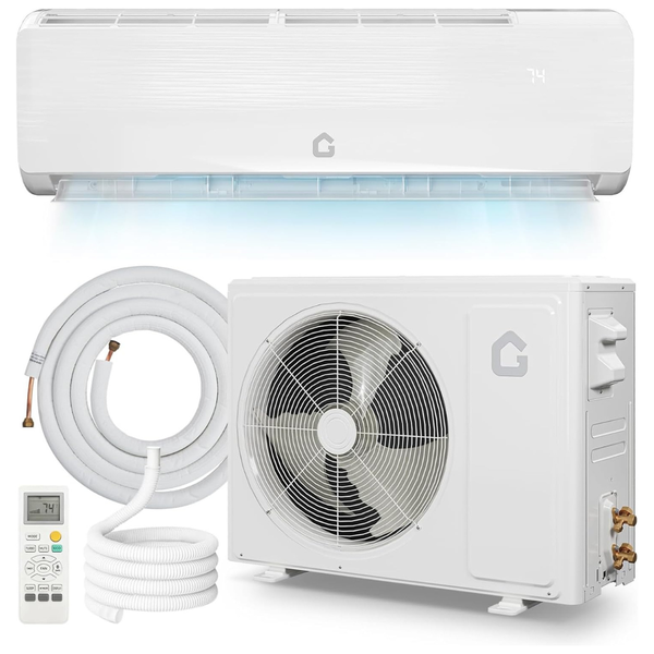 9,000 BTU 18.5 SEER Mini Split AC/Heating System