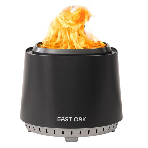 Camber Smokeless 304 Stainless Steel Wood Burning 17'' Fire Pit