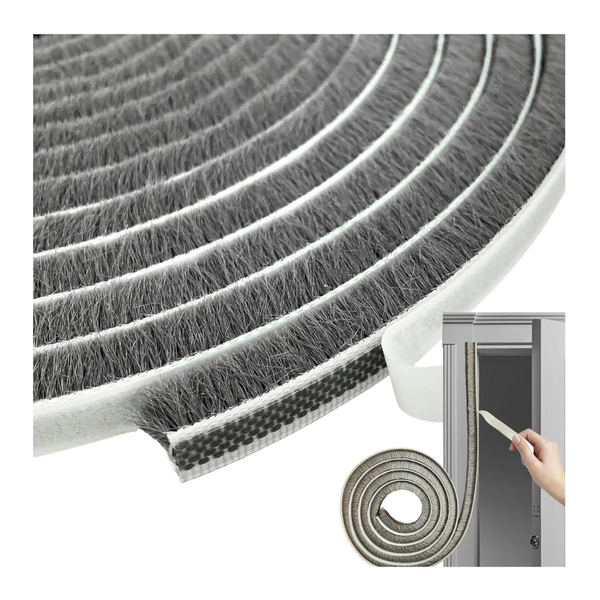 16.5ft x 11/32 Inch Weather Stripping Door Seal Brush