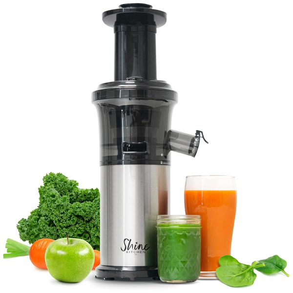 Shine Kitchen Co Cold Press Slow Masticating Juicer