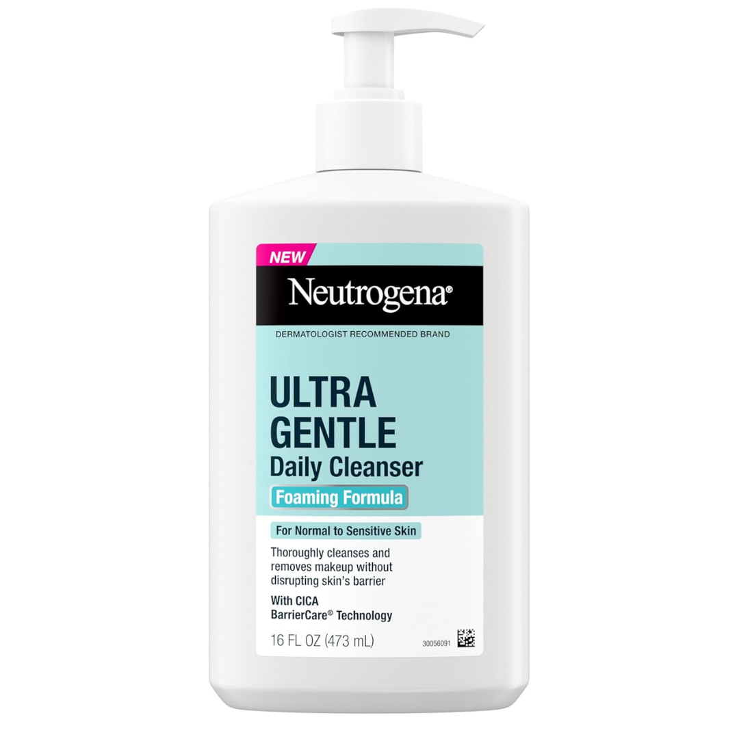 16-Oz Neutrogena Foaming And Hydrating Face Wash