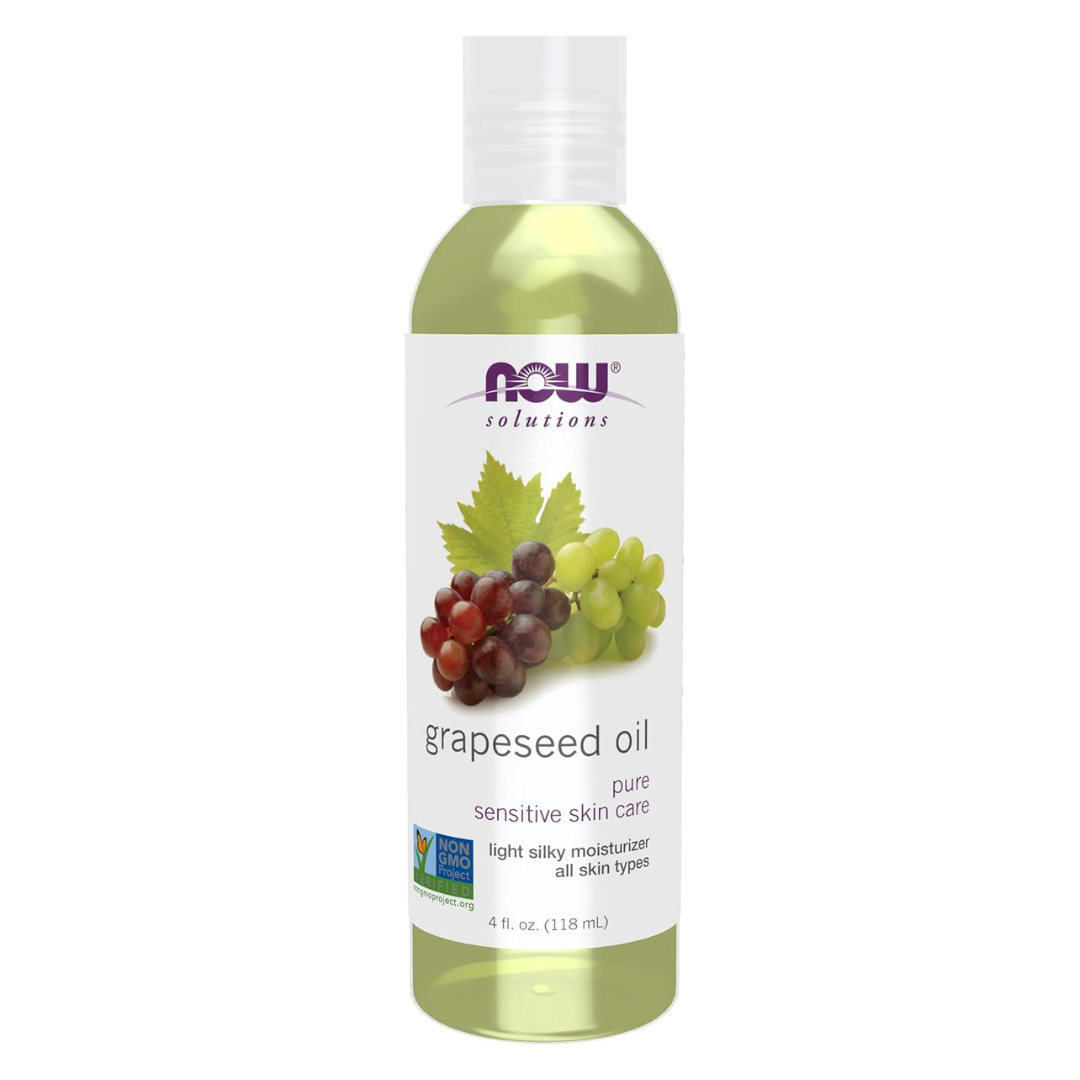 Hydrating Grapeseed Oil for Sensitive Silky Skin (4 Oz)