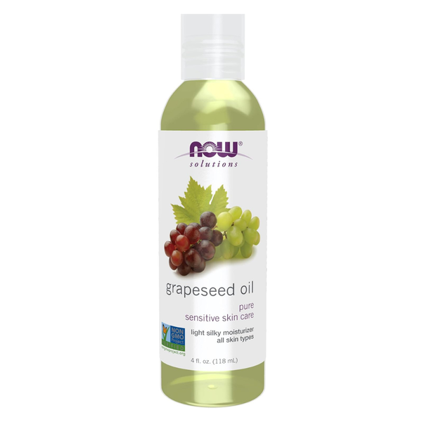 Hydrating Grapeseed Oil for Sensitive Silky Skin (4 Oz)