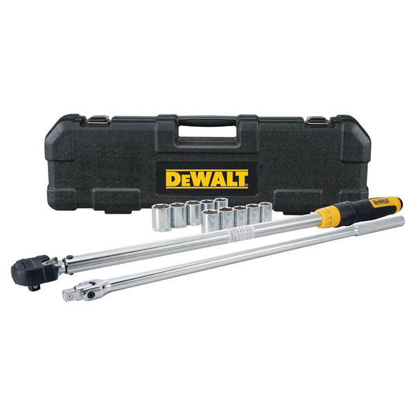 12-Piece DEWALT Torque Wrench Tool Set, Tire Change Kit