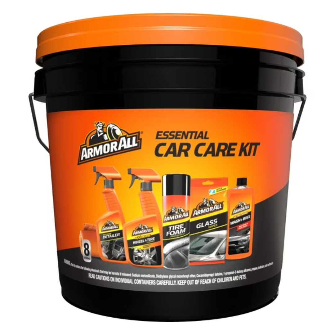 Armor All 8-Piece Essential Car Care Kit