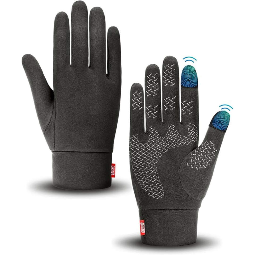 Aegend Lightweight Touch Screen Winter Gloves (Various)