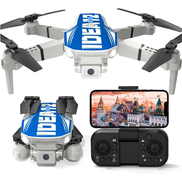 3 Speed Modes Headless Mode Foldable 1080P Drone