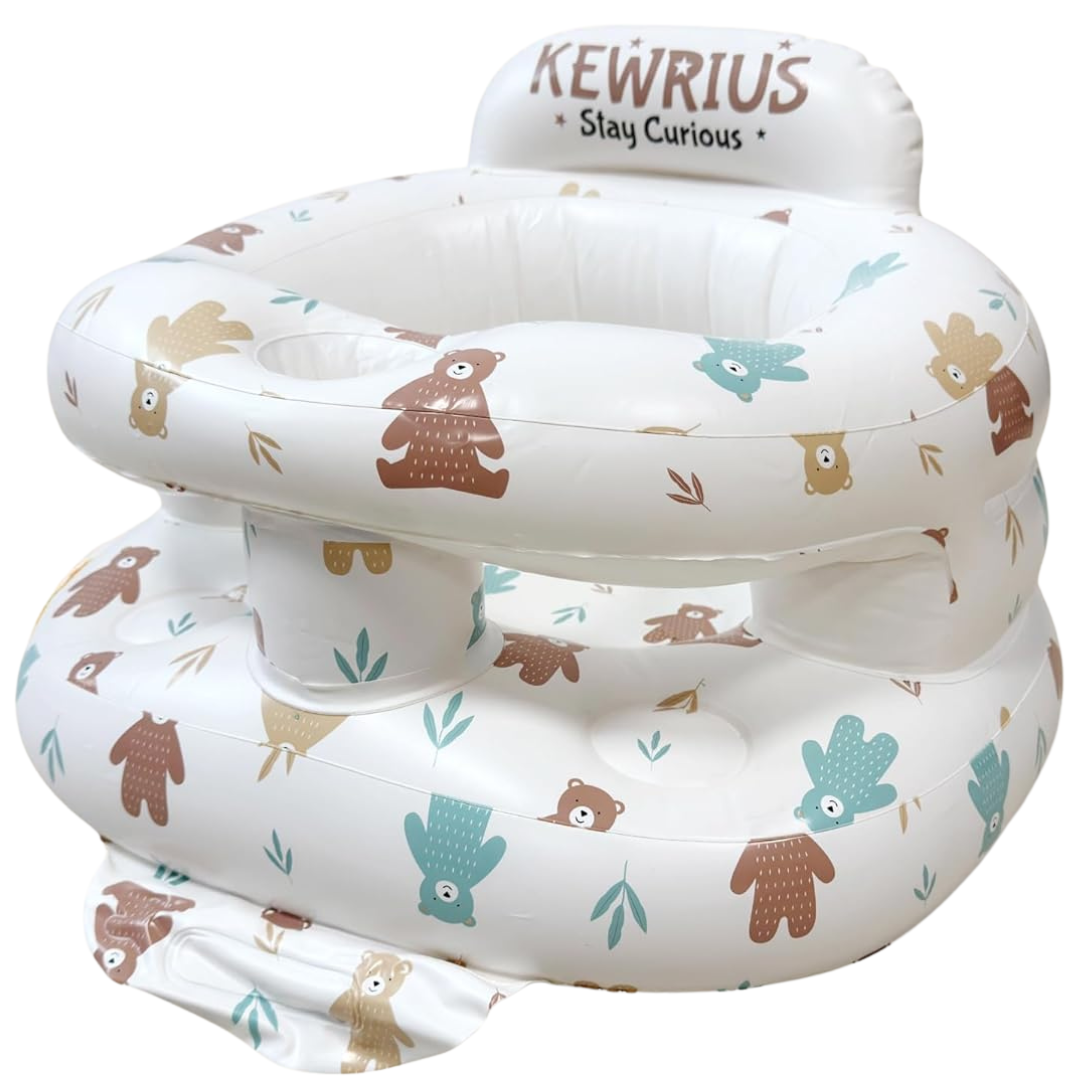 Inflatable Baby Seat with Soft Safety Barrier