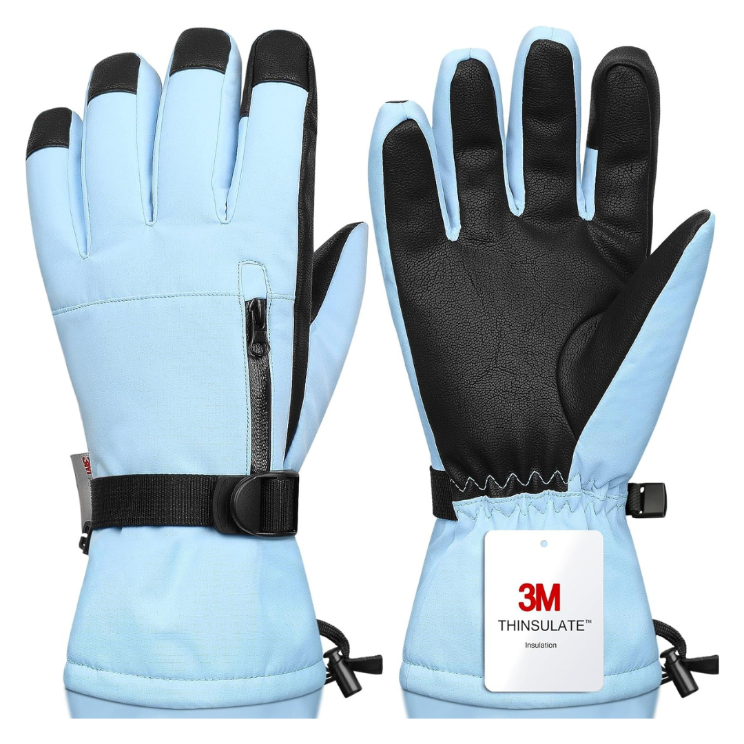 3M Thinsulate Insulated Touchscreen Ski Gloves & Mittens (Various)