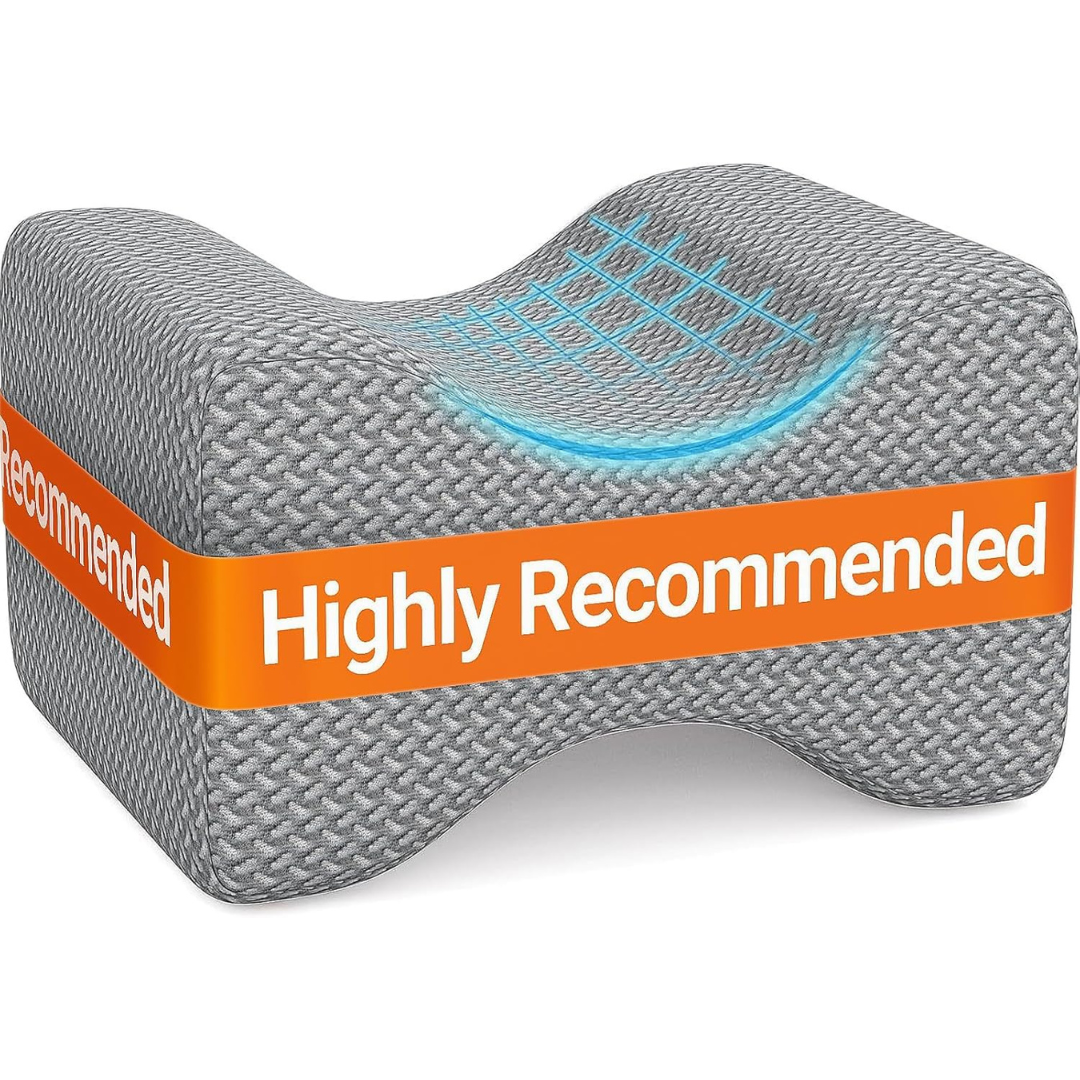 BlissTrends Ergonomic Memory Foam Knee Pillow