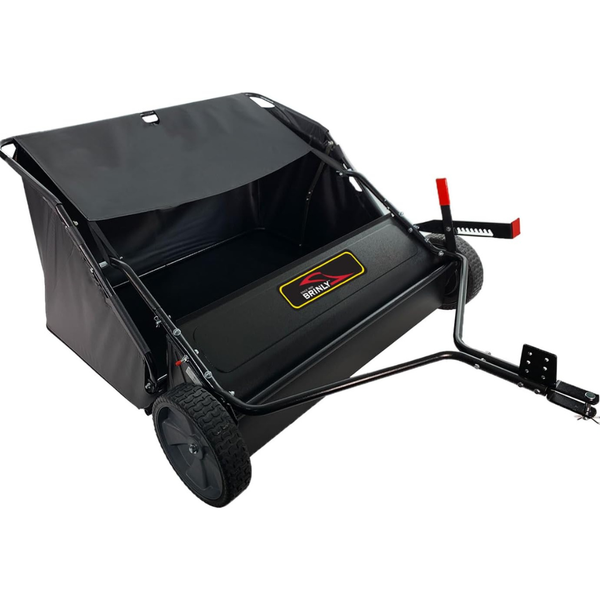 42" Tow-Behind Lawn Sweeper with High-Velocity Brushes