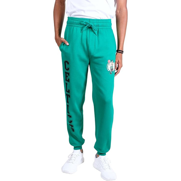 Ultra Game NBA Men's Super Soft Team Jogger Sweatpants