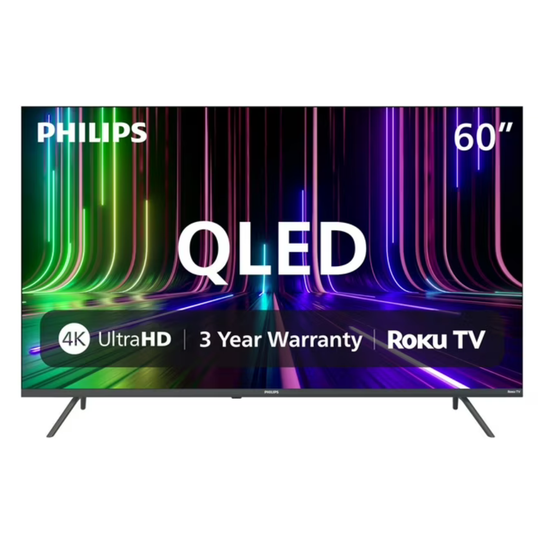 60" Philips Class 7900 Series 4K Ultra HDR Smart QLED Roku TV
