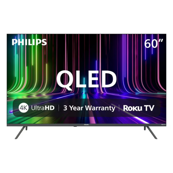 60" Philips Class 7900 Series 4K Ultra HDR Smart QLED Roku TV