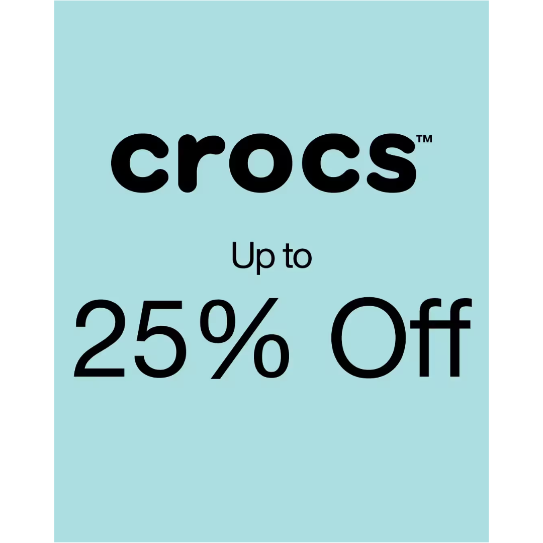 Up To 25% Off On Select Crocs Styles At DSW