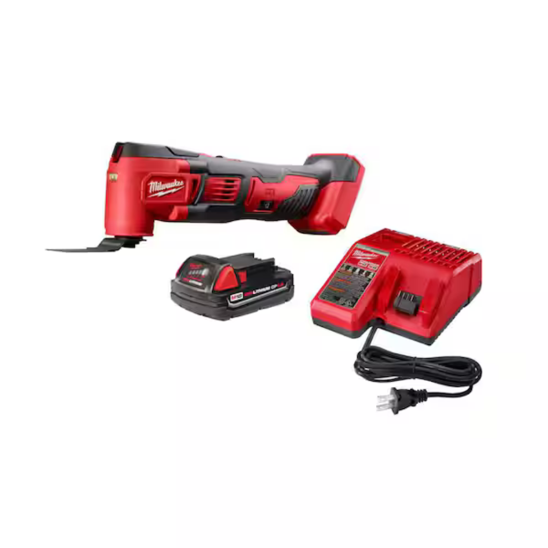 Milwaukee M18 Lithium-Ion Cordless Multi Tool Kit W/ Battery & Charger