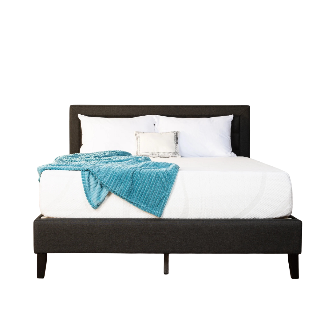 Best Choice Products 12" Green Tea Charcoal Cooling Gel Memory Foam Mattress