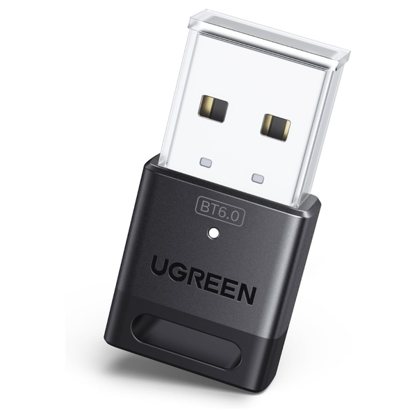 UGREEN Plug & Play USB Bluetooth 6.0 Adapter Dongle Receiver For PC