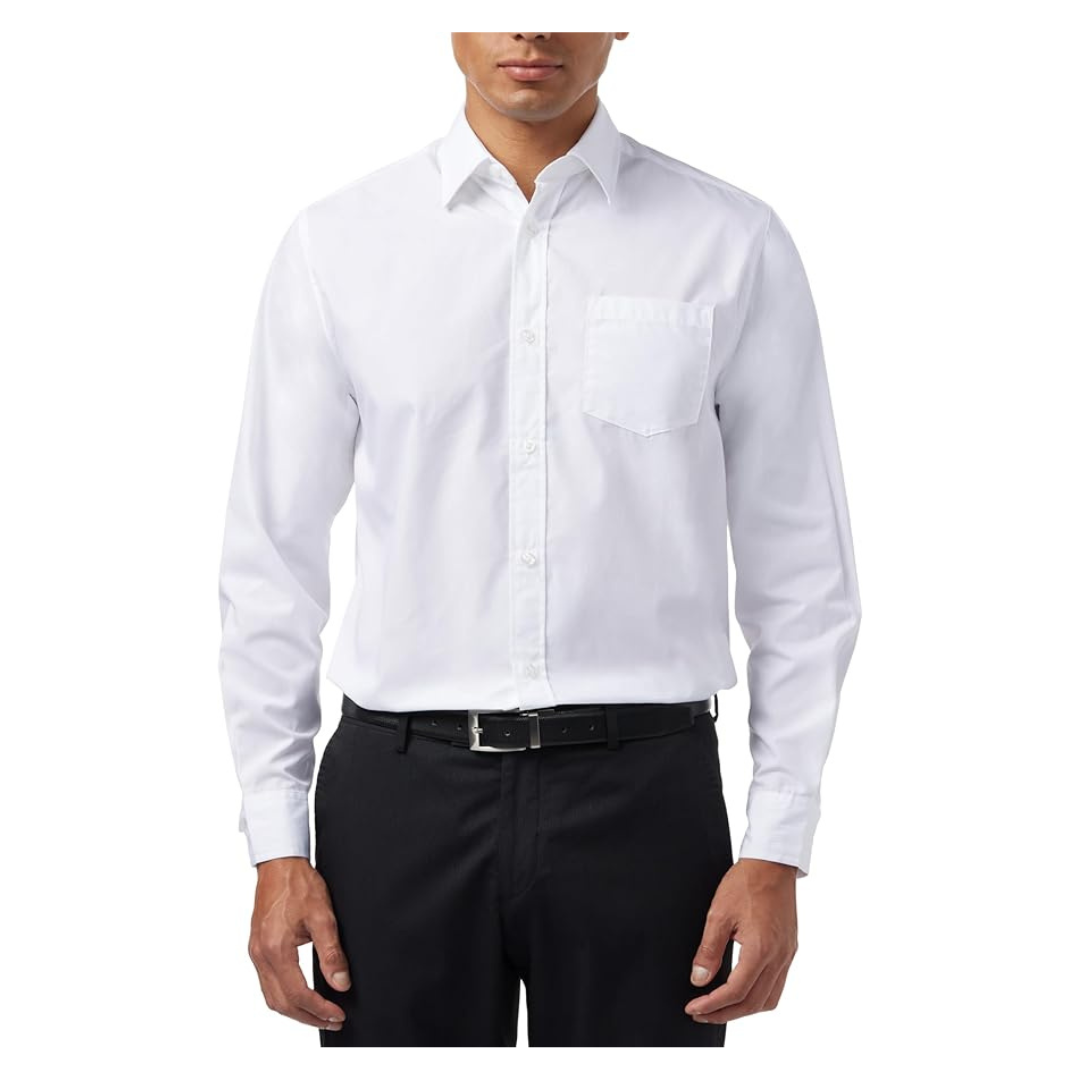 Lee Uniforms Men's Long Sleeve Dress Shirt