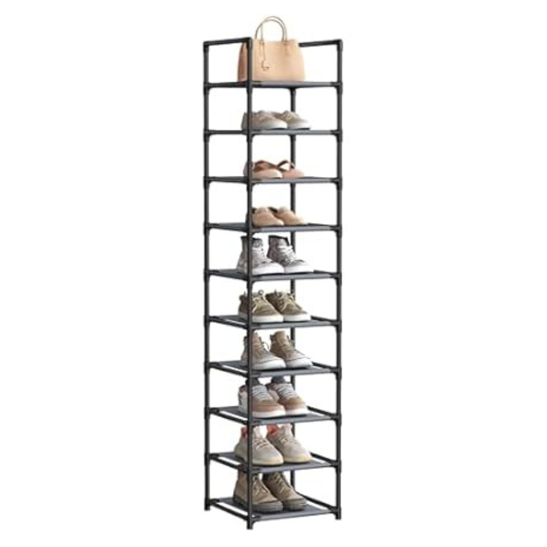 Songmics 10-Tier Shoe Shelf Organizer Rack