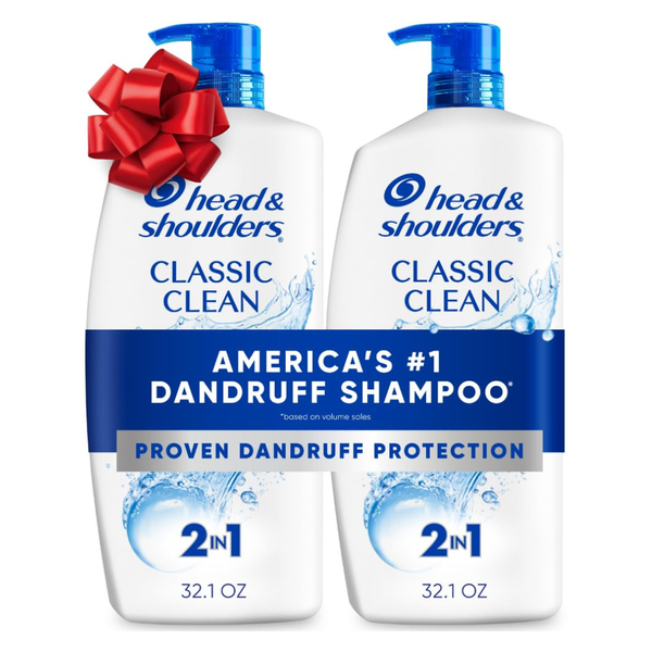 Set of 2 Head & Shoulders Anti-Dandruff Shampoo & Conditioner (32.1 oz)
