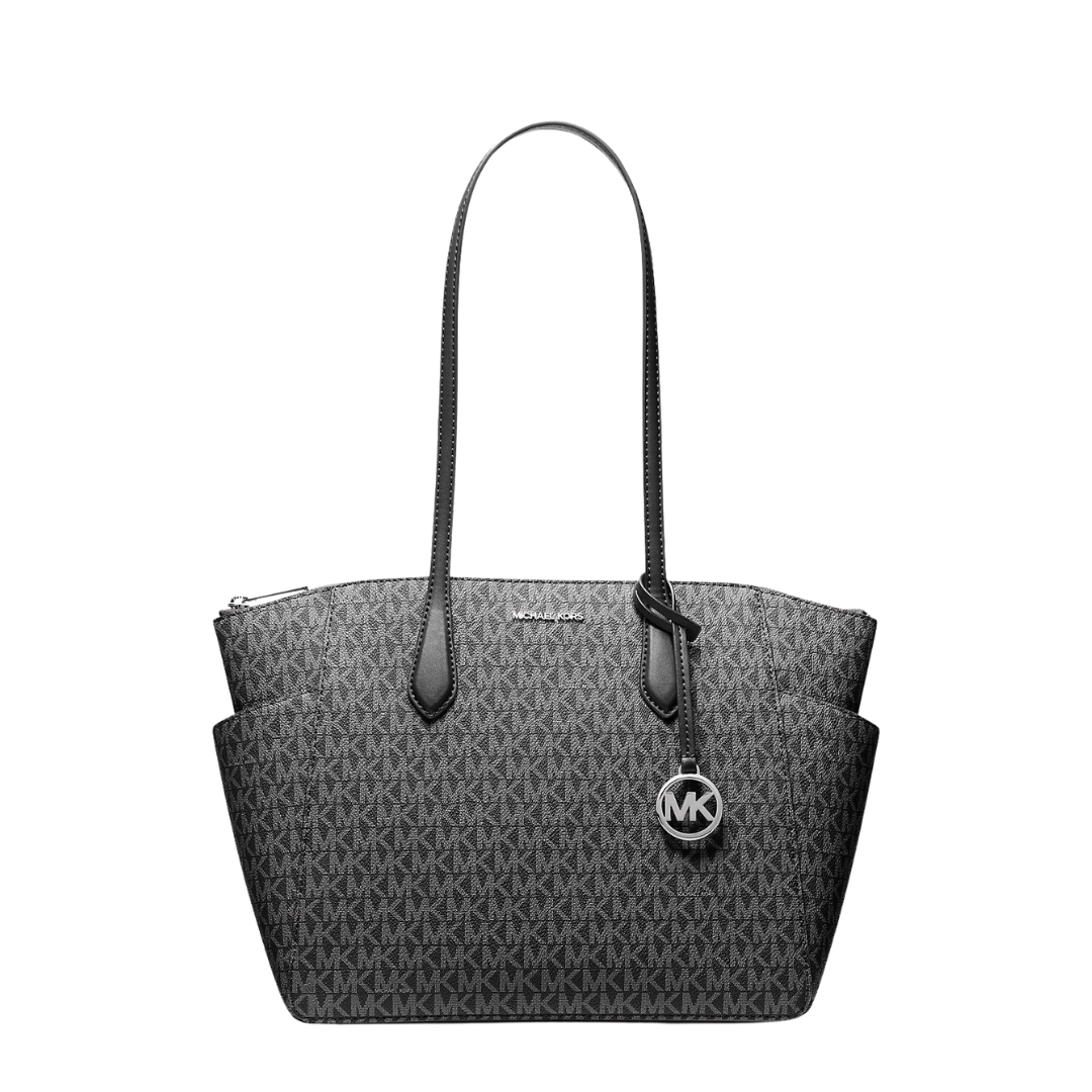 Michael Kors Marilyn Medium Top-Zip Tote Bag (2 Colors)