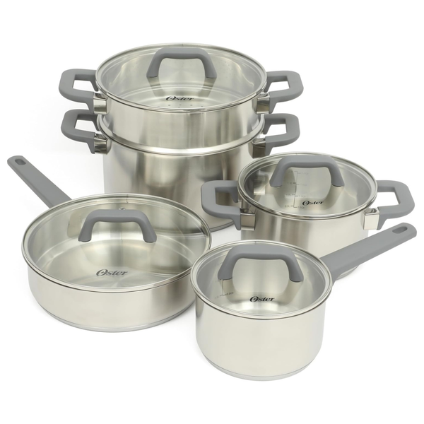 9-Piece 3 Quarts Beauford 5-Ply Encapsulated Base Cookware Set