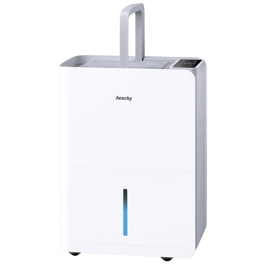 Max 50 Pint/D 3500 Sq.Ft Basement Dehumidifier With Drain Hose