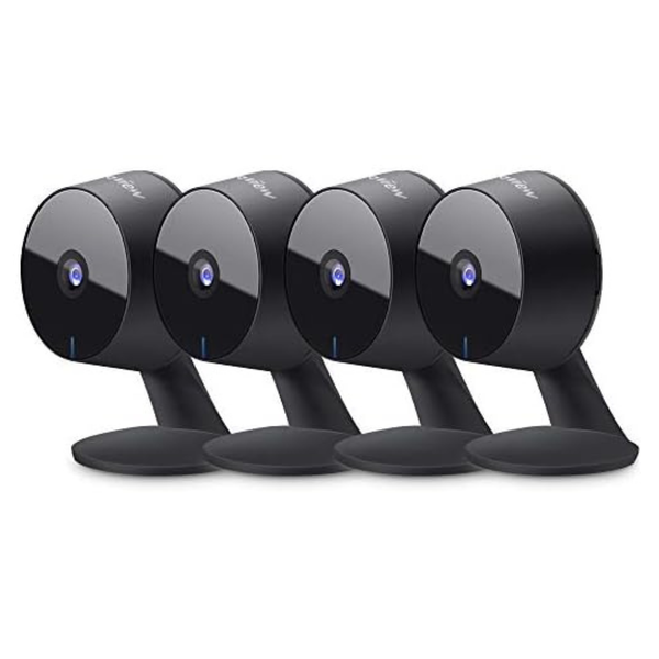 4-Pack LaView Indoor 1080p Wi-Fi Security Cameras With 2-Way Audio
