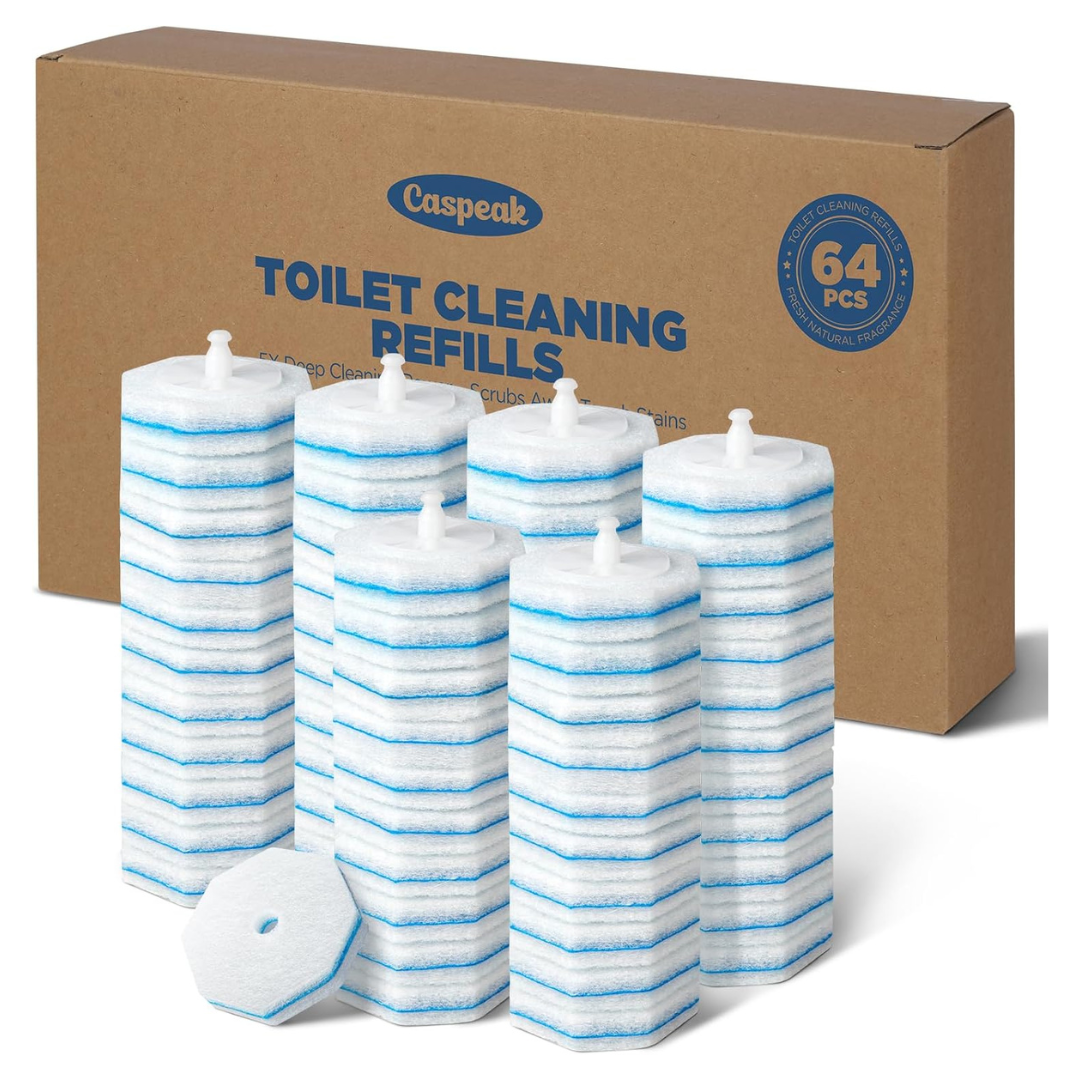 64-Count Clorox-Compatible Toilet Wand Refills