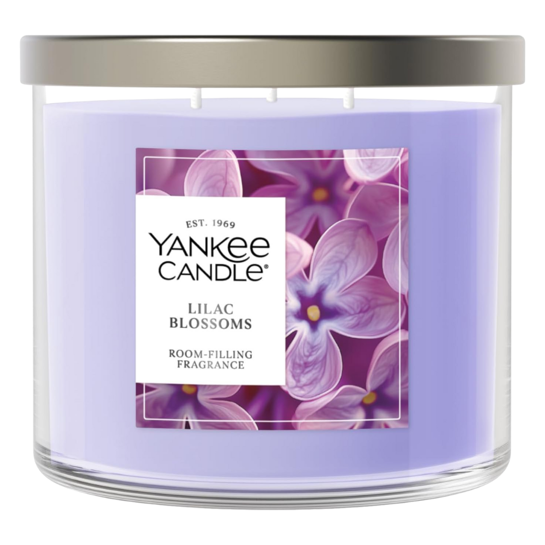 14.5oz Yankee Candle Lilac Blossoms Scented Candle