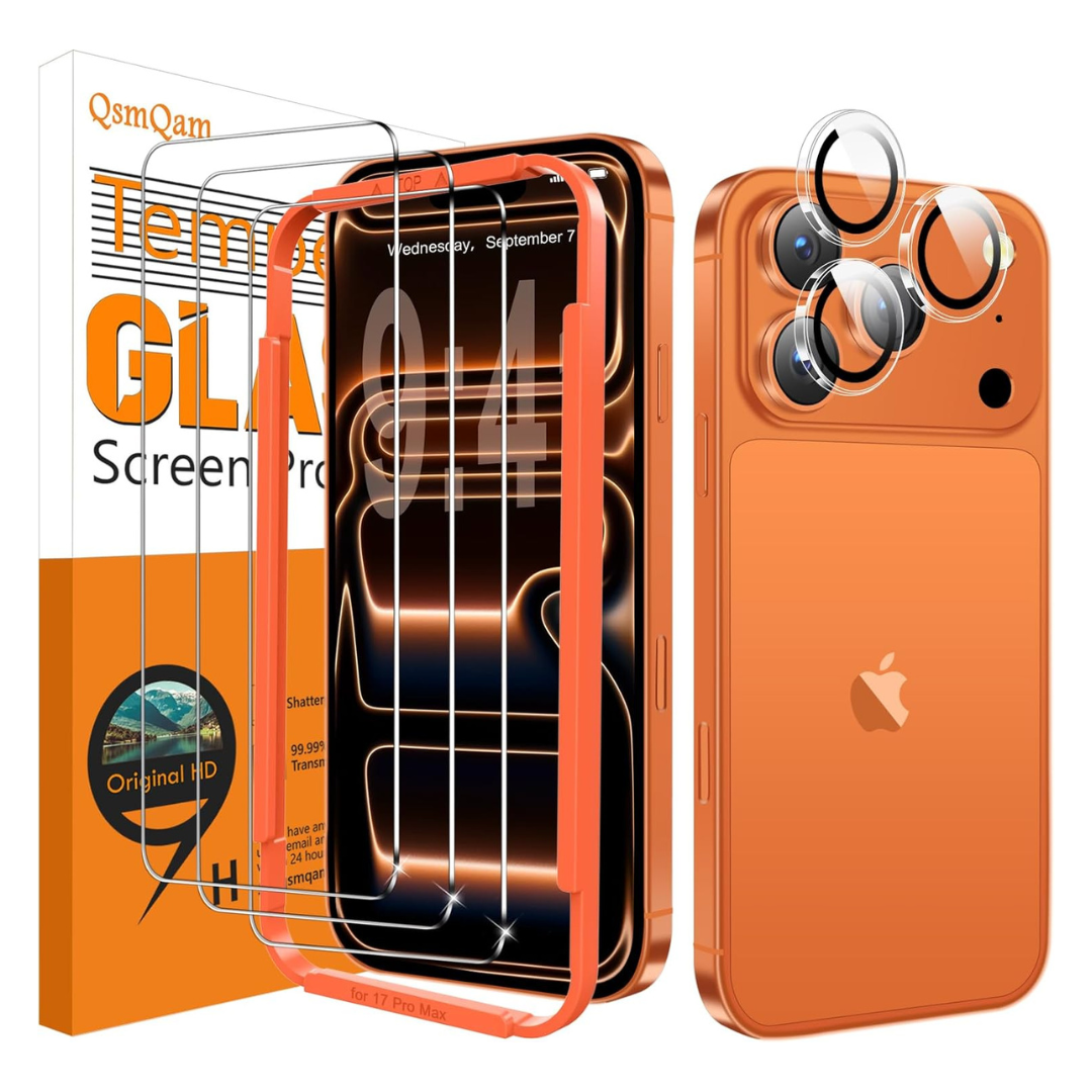 3-Pack 6.9" Screen Protector For iPhone 17 Pro Max