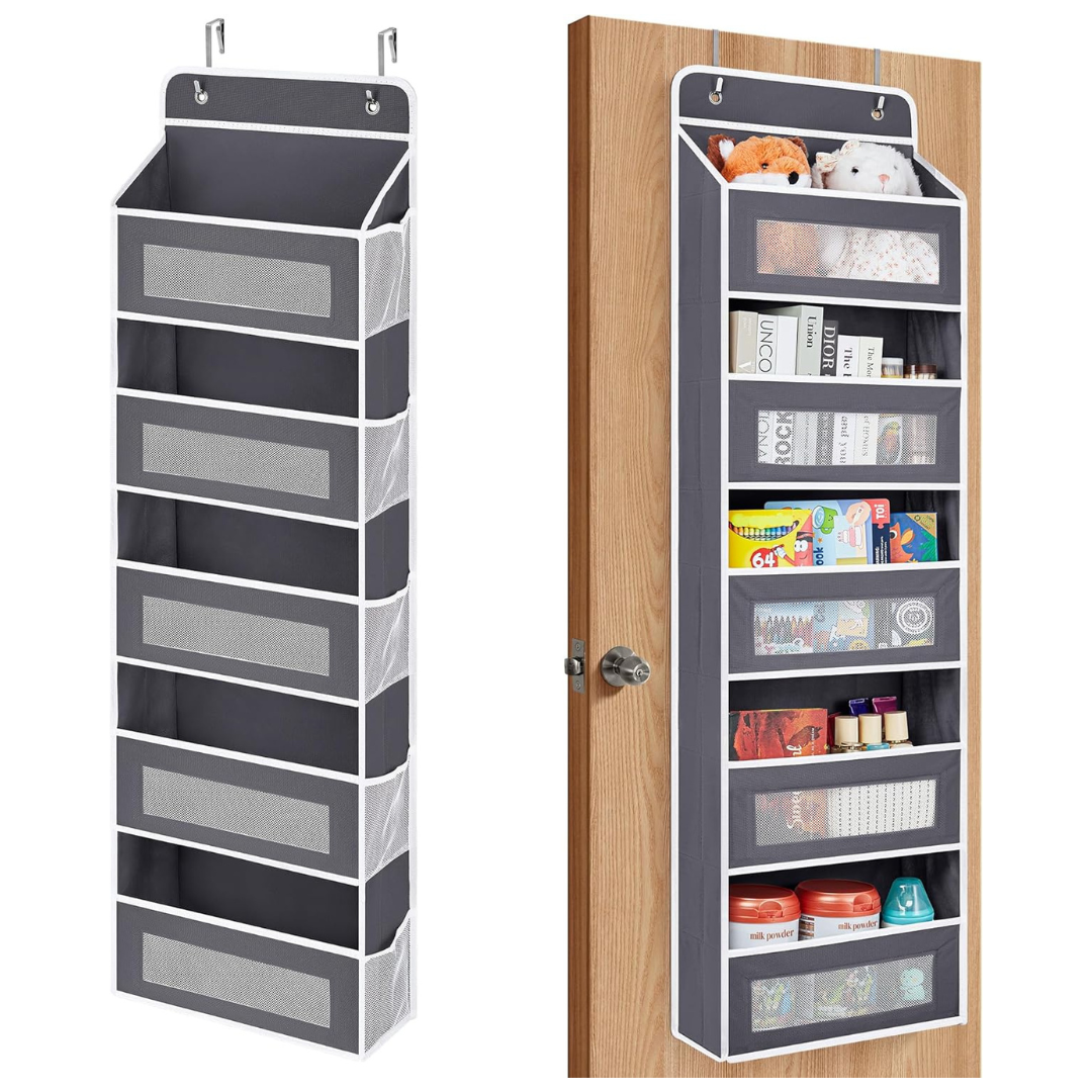 Over The Door Organizer 5 Shelf Hanging Storage
